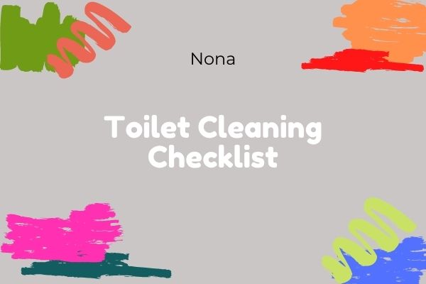 Toilet Cleaning Checklist